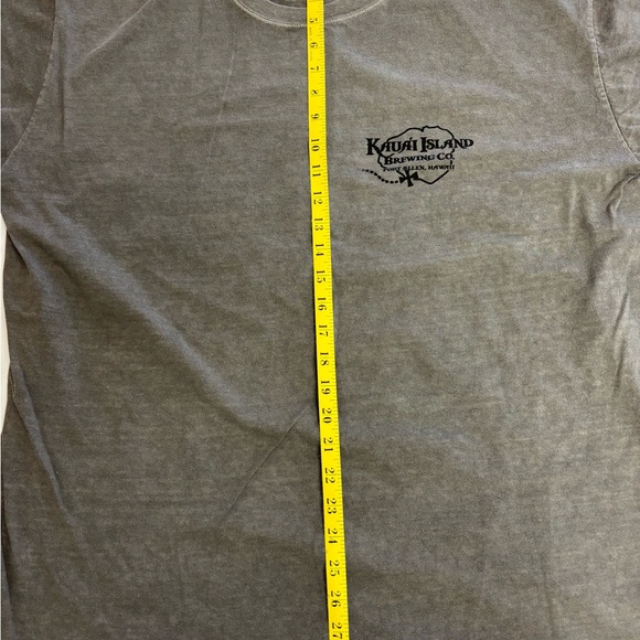 CRAZY SHIRTS - Kauai Island Brewing Company Charcoal Gray Tee Shirt - XL - Picture 9 of 9